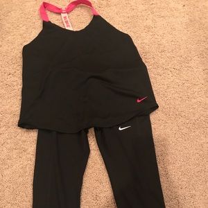 Nike Capri and tank set